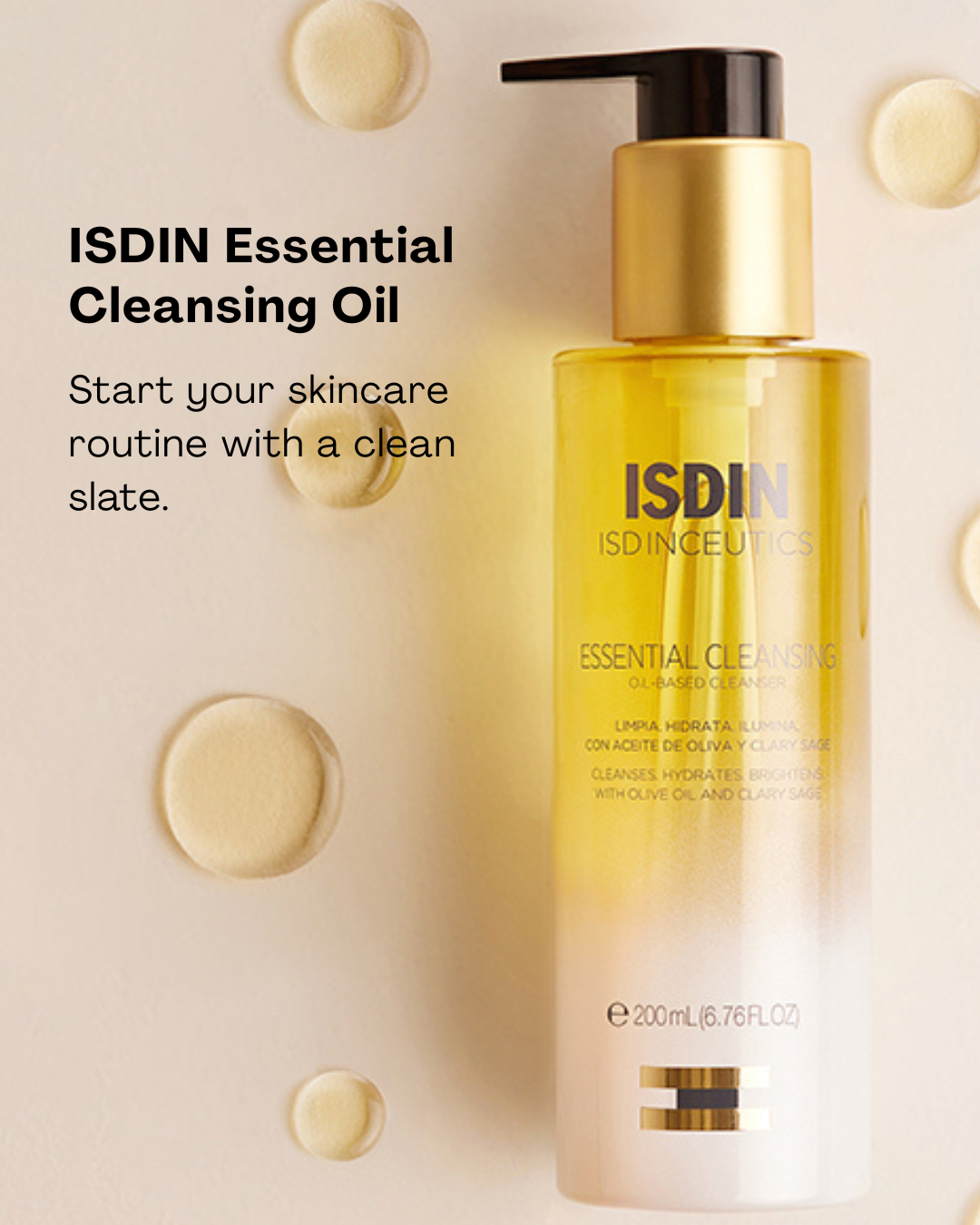 ISDIN Essential Cleansing OIl